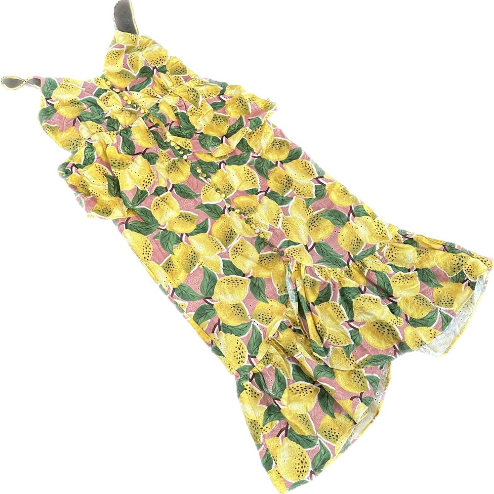 Farm Rio Lemon Print Top - Picture 3 of 13